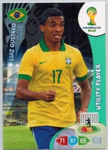 Utility Player, 2014 Adrenalyn World Cup #053 Luiz Gustavo