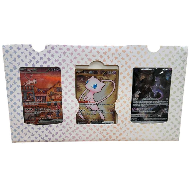 Pokémon 151 - Promo pack with 3 cards (Mew, Mew & Mewtwo) [From Ultra-Premium Collection]