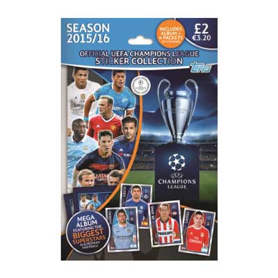 Starter Topps Stickers Champions Leauge 2015-16