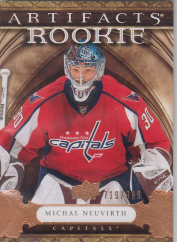 Michal Neuvirth 2009-10 Artifacts #171 RC