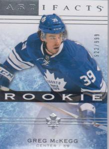 Greg McKegg 2014-15 Artifacts #123 RC