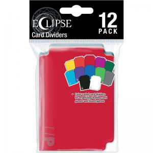 Eclipse Card Dividers - 12 Pack (Färgade)
