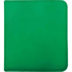 12-Pocket Zippered PRO-Binder - Green