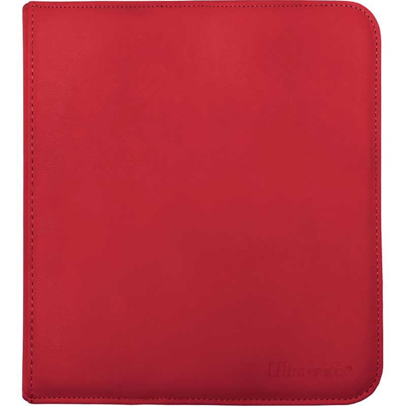 12-Pocket Zippered PRO-Binder - Red