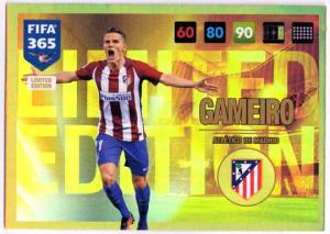 Gameiro, Limited Edition, Panini Adrenalyn 365 2016-17