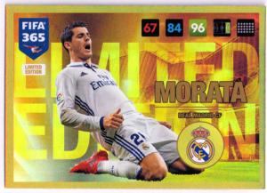Morata, Limited Edition, Panini Adrenalyn 365 2016-17