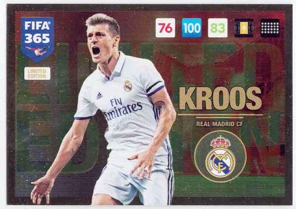 Kroos, Limited Edition, Panini Adrenalyn 365 2016-17