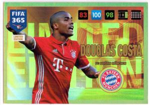 Douglas Costa, Limited Edition, Panini Adrenalyn 365 2016-17