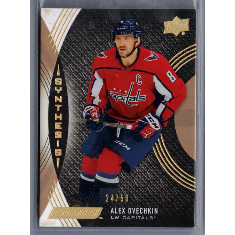 Alexander Ovechkin 2018-19 Engrained Synthesis Grip Parallel #S1 /50