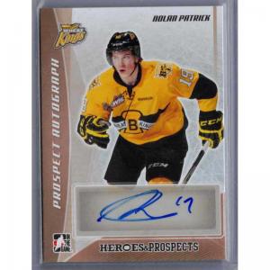 Nolan Patrick 2016-17 ITG Heroes and Prospects Prospect Autographs #PANP2