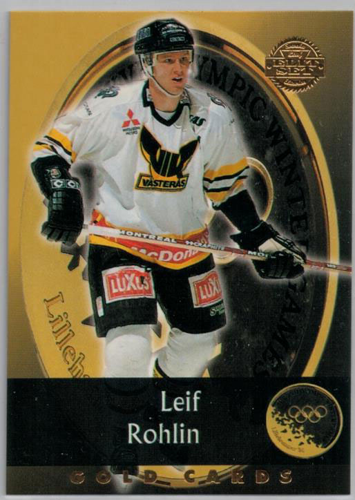 1994-95 Swedish Leaf Gold Cards #12 Leif Rohlin