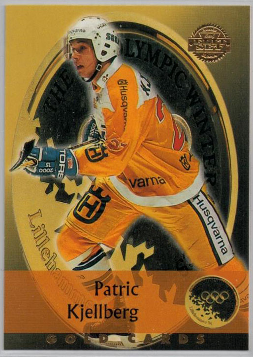 1994-95 Swedish Leaf Gold Cards #17 Patric Kjellberg