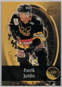 1994-95 Swedish Leaf Gold Cards #18 Patrik Juhlin