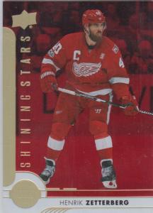 Henrik Zetterberg - 2017-18 Upper Deck Shining Stars Left Wingers Red #SSL4