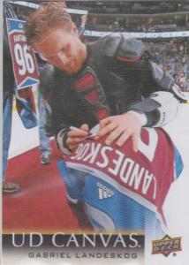 Gabriel Landeskog - 2018-19 Upper Deck Canvas #C21