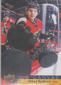 Mikael Backlund - 2017-18 Upper Deck Canvas #C13