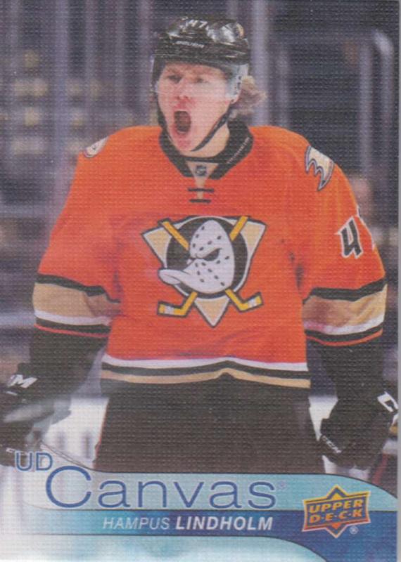 Hampus Lindholm - 2016-17 Upper Deck Canvas #C123