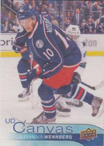 Alexander Wennberg - 2016-17 Upper Deck Canvas #C143