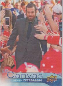 Henrik Zetterberg - 2016-17 Upper Deck Canvas #C147
