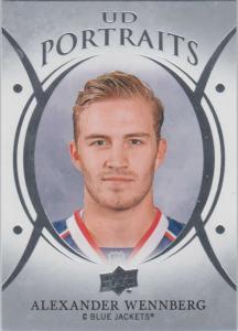 Alexander Wennberg - 2018-19 Upper Deck UD Portraits #P10