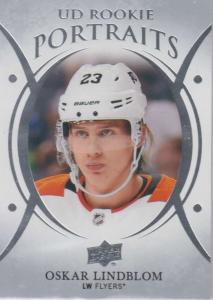 Oskar Lindblom - 2018-19 Upper Deck UD Portraits #P71