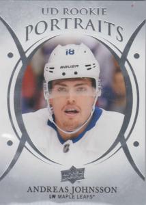 Andreas Johnsson - 2018-19 Upper Deck UD Portraits #P97