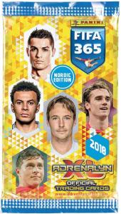 1 Pack Nordic Edition Panini Adrenalyn XL FIFA 365 2017-18