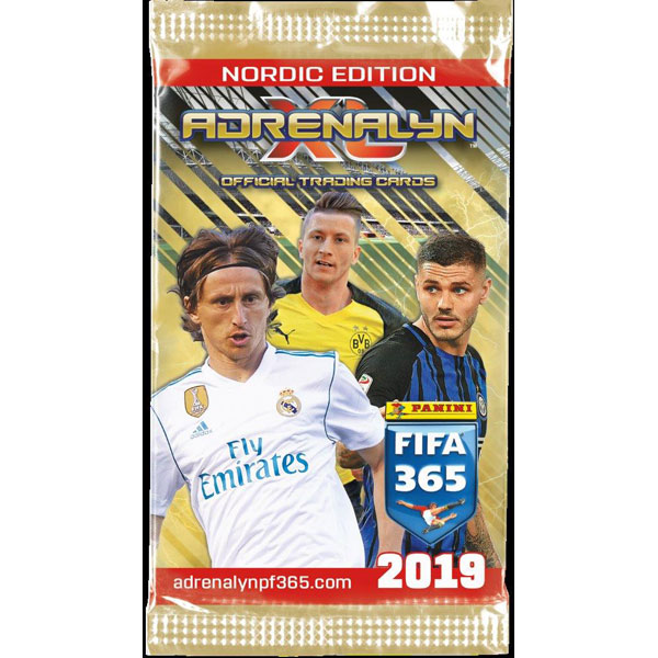 1st Paket Nordic Edition Panini Adrenalyn XL FIFA 365 2018-19