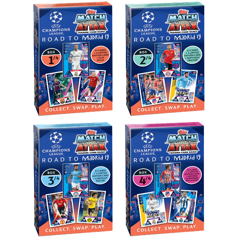 Set 2018-19 Topps Match Attax Champions League - Road To Madrid