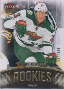Gustav Olofsson - 2015-16 Fleer Showcase Ultra Rookies #U30 /699
