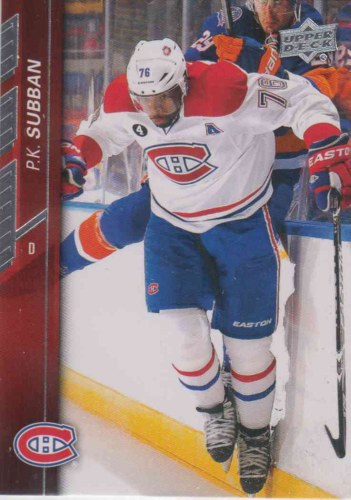 P.K. Subban 2015-16 Upper Deck #102 - Montreal Canadiens