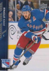 Derek Stepan 2015-16 Upper Deck #125 - New York Rangers