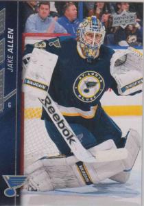 Jake Allen 2015-16 Upper Deck #160 - St. Louis Blues