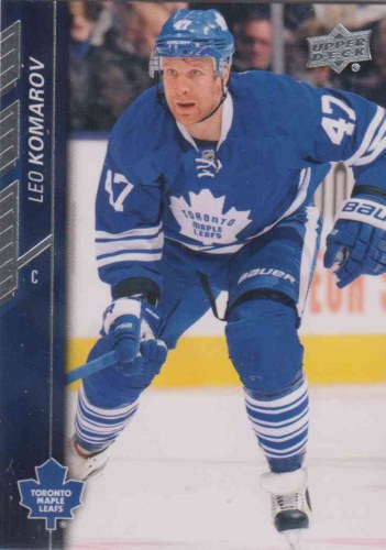 Leo Komarov 2015-16 Upper Deck #174 - Toronto Maple Leafs