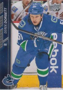 Derek Dorsett 2015-16 Upper Deck #183 - Vancouver Canucks