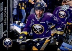 Brian Gionta 2015-16 Upper Deck #21 - Buffalo Sabres