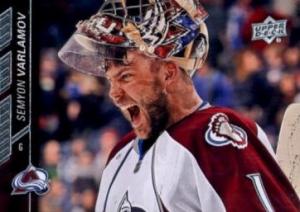 Semyon Varlamov 2015-16 Upper Deck #49 - Colorado Avalanche