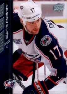 Brandon Dubinsky 2015-16 Upper Deck #50 - Columbus Blue Jackets