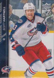 Scott Hartnell 2015-16 Upper Deck #55 - Columbus Blue Jackets