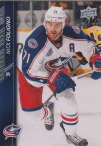 Nick Foligno 2015-16 Upper Deck #56 - Columbus Blue Jackets