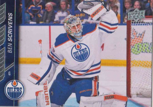 Ben Scrivens 2015-16 Upper Deck #70 - Edmonton Oilers