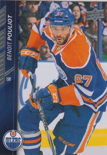 Benoit Pouliot 2015-16 Upper Deck #71 - Edmonton Oilers