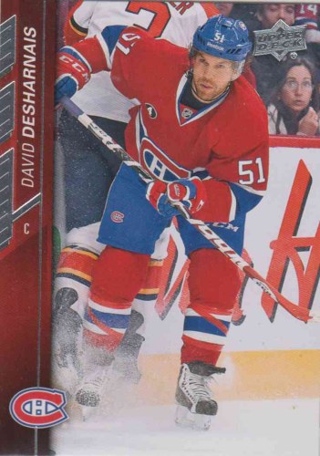 David Desharnais 2015-16 Upper Deck #97 - Montreal Canadiens
