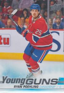 Ryan Poehling - 2019-20 Upper Deck #226 Young Guns RC