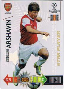 Star Player, 2010-11 Adrenalyn Champions League, Andrey Arshavin