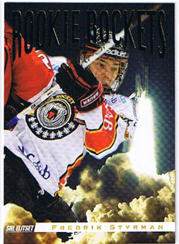 2009-10 SHL s.1 Rookie Rockets Gold #06 Fredrik Styrman Luleå Hockey /30