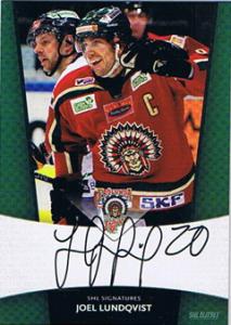 2010-11 SHL s.1 Signatures #06 Joel Lundqvist, Frölunda Indians