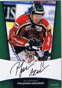 2010-11 SHL s.1 Signatures #05 Per-Johan Axelsson, Frölunda Indians