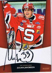 2010-11 SHL s.1 Signatures #15 Julian Jakobsen, Södertälje SK