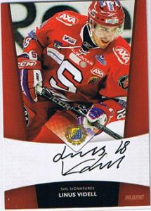 2010-11 SHL s.1 Signatures #14 Linus Videll, Södertälje SK